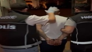 Nazillide 21 yıl hapis cezası ile aranan zehir taciri yakalandı