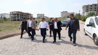 Nevşehirde bozuk yollar onarılıyor