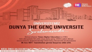 Niğde Ömer Halisdemir Üniversitesi Uluslararası Sıralamalarda Bir Önemli Başarı Daha Elde Etti