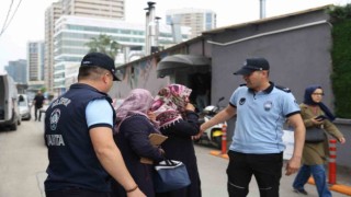 Nilüfer zabıtasından dilencilere operasyon