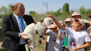 Öğrenciler e-Twinning kapsamında çiftlik gezdiler