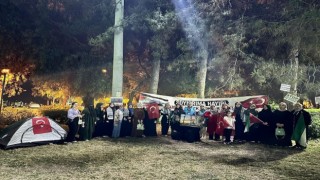 OKÜ’deki 3 gün 2 gece süren Çadır Nöbeti sona erdi