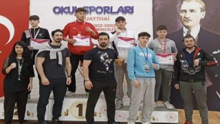 Okul sporlarında Kayseriye 7 madalya