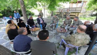 Orgeneral Bayraktaroğlu Çukurcayı ziyaret etti
