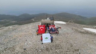 Osmangazili dağcılar Uludağın zirvesinde
