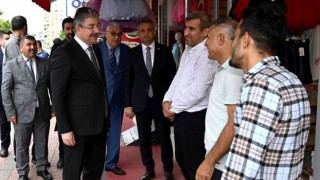 Osmaniye Valisi Yılmaz, Esnafı Ziyaret Etti