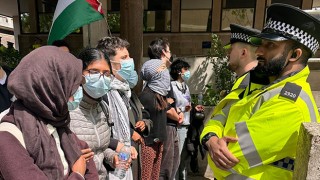 Oxford Üniversitesindeki Gazze'ye destek eylemi: 16 gözaltı