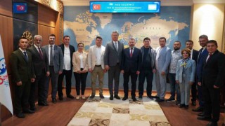 Özbekistan Alfraganus Üniversitesinden Karabük Üniversitesine ziyaret