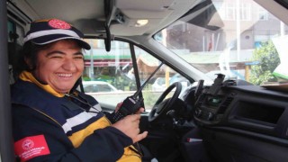 Özel bireyin ambulans personeli olma hayali gerçek oldu