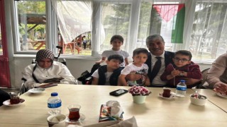 Özel bireyler ile kahvaltıda buluştular
