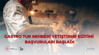 Rehberlere Gastronomi eğitimi verilecek