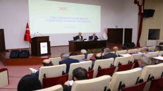 Rektör Çomaklı, TÜRKÜNİB değerlendirme toplantısına katıldı
