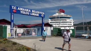 Rus turistler Amasraya doyamıyor