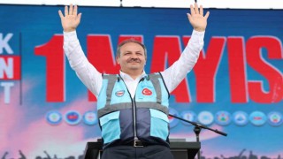 Sağlık-Sen Genel Başkanı Doğan: Emekçiye yaraşır şekilde 1 Mayısı kutladık