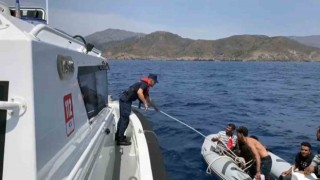 Sahil Güvenlik denizden düzensiz göçmen topladı