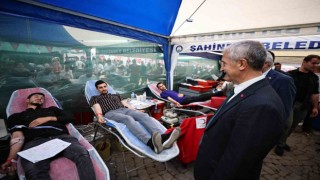 Şahinbeyden kan bağışı kampanyası