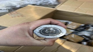 Sahte para matrisleri sınırda bulundu: Osmanlı tuğralı para basılacaktı