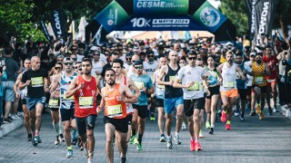 Salomon Çeşme Yarı Maratonu koşuldu