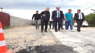 Samanköyün yolları güvenli ve konforlu hale getiriliyor