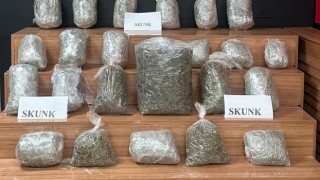 Şanlıurfada durdurulan araçtan 22 kilogram uyuşturucu çıktı