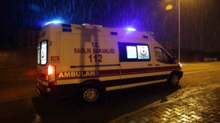 Şantiyeye yıldırım düştü: 1 işçi ağır yaralandı