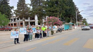 Sarıgöl emniyetinden öğrencilere trafik bilgilendirmesi