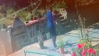 Sarıyerde 15 metre uzunluğundaki bahçe hortumunu çaldı