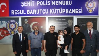 Şehit Polis Adına Kütüphane Açıldı