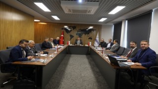 Serbest Bölgede yeni yönetimin ilk toplantısını gerçekleştirildi