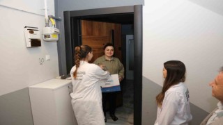 Serdivanda bebeklere ‘hoş geldin hediyesi