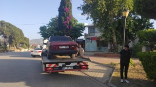 Ses sistemi, cam filmi ve abartı egzoz tespit edilen otomobilin sürücüsüne 14 bin 500 TL ceza