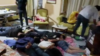 Silahla tehdit zanlılarına operasyon: 5 gözaltı