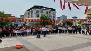 Sındırgılı öğrencilerden Filistine kocaman destek