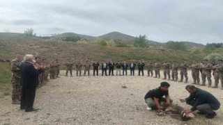 Sınır ötesinde görev yapacak özel harekatçılar için uğurlama töreni