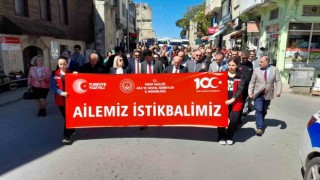 Sinopta Ailemiz İstikbalimiz yürüyüşü