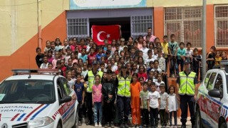 Şırnakta Jandarma ekipleri çocuklara trafik eğitimi verdi