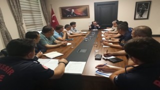 Suda boğulma olaylarının önlenmesine yönelik koordinasyon toplantısı yapıldı