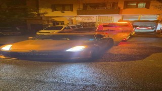 Sürekli drift atan sürücü bu kez hastaneye sevk edildi