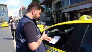Taksilere araç içi kamera denetimi: 10 araç trafikten men edildi