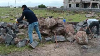 Taş ustaları Diyarbakırın tarihini yaşatıyor