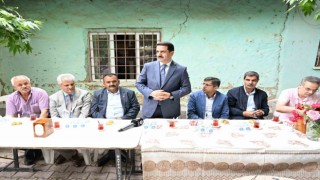 Taşkın, Hasırcılar Mahallesi sakinleriyle buluştu