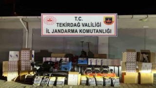 Tekirdağda kaçak sigara operasyonu