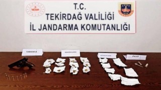 Tekirdağda silah ve uyuşturucu operasyonunda 11 kişi yakalandı