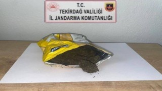 Tekirdağda tabanca ve uyuşturucu ele geçirildi