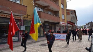 Tercanda Gençlik Yürüyüşü yapıldı