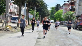 Termede 2024 metrelik ‘Gençlik Koşusu