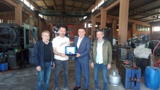 Ticaret Odası Başkanı Adem Yılmazdan bölge firmalarına ziyaret