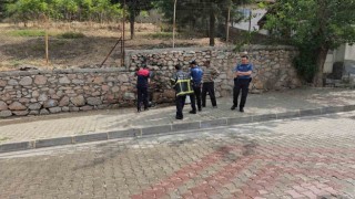 Tokatta çay içmek için yaktığı mutfak tüpü alev aldı