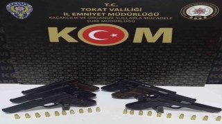 Tokatta silah kaçakçılarına operasyon
