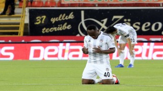 Trendyol Süper Lig: Alanyaspor: 0 - Beşiktaş: 0 (İlk yarı)